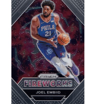 Panini Prizm 2020-2021 Fireworks Joel Embiid (Philadelphia 76ers)